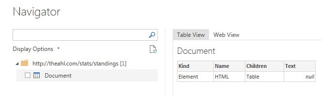 Get data from web: table is null - Microsoft Fabric Community
