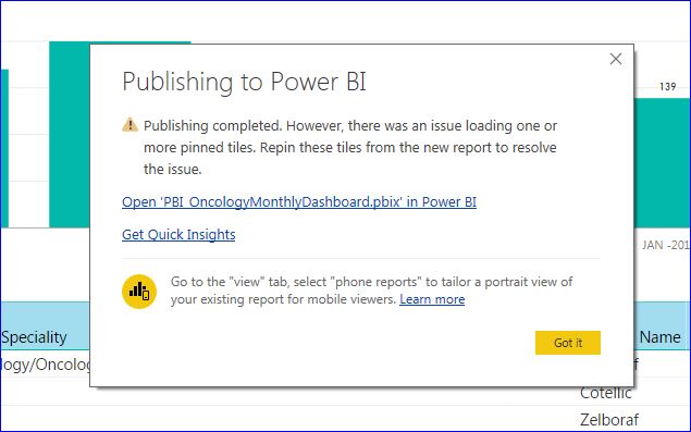 Unable to publishing .pbix file to Power BI Servic... - Microsoft ...