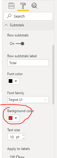 Solved: Color Formatting on Matrix - Microsoft Fabric Community