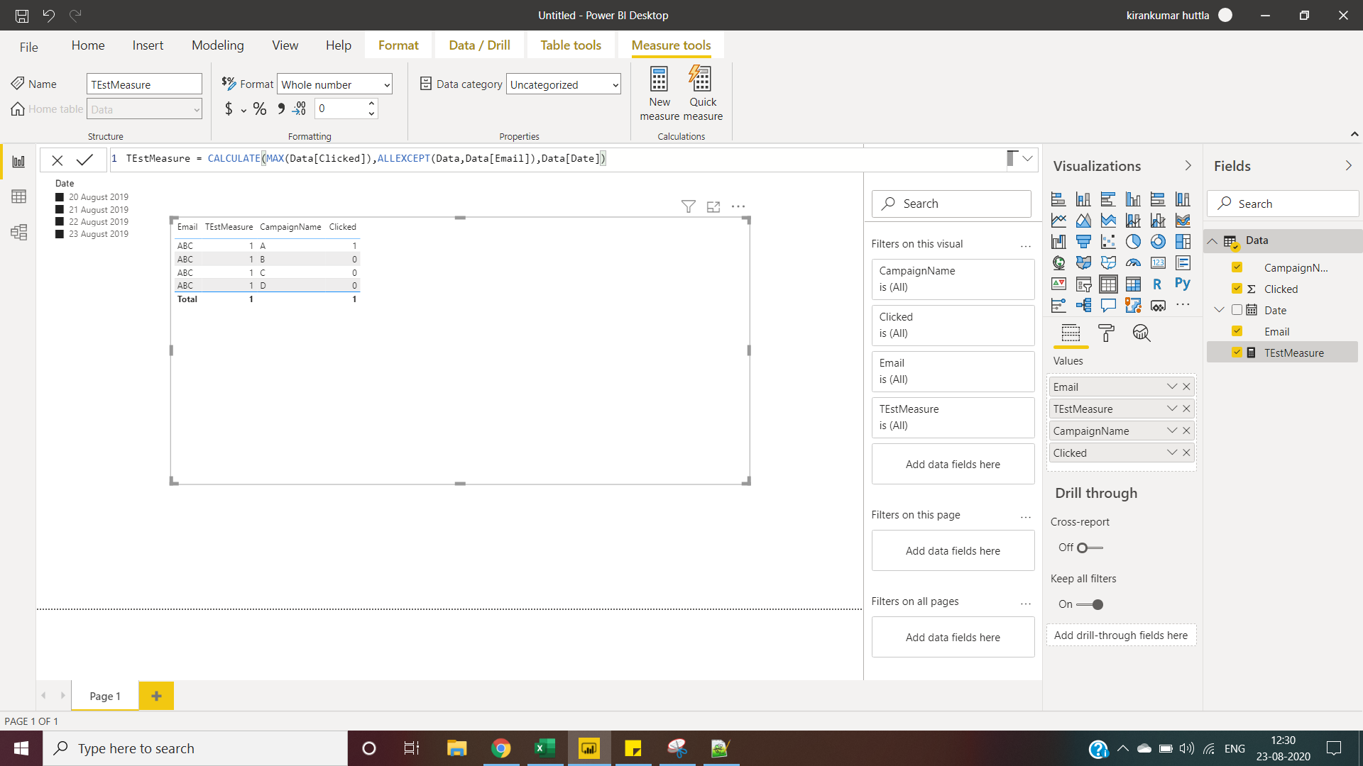 Need help with Dax - Microsoft Fabric Community