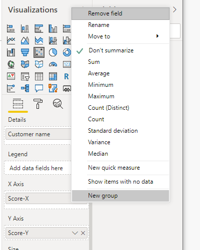 Solved: Scatter Plot Chart Help - Microsoft Fabric Community
