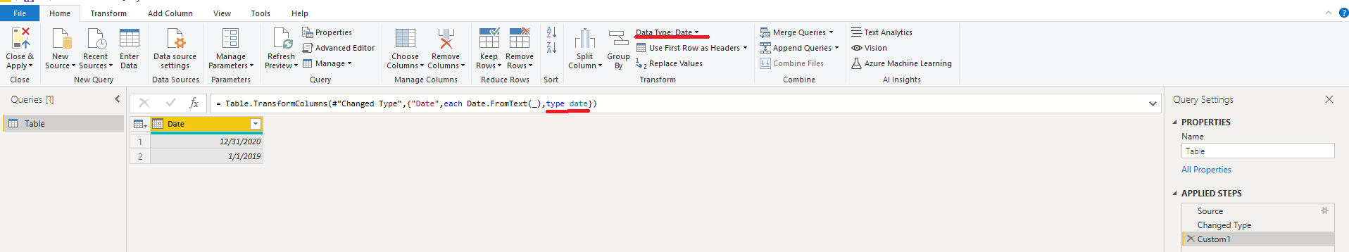 Solved: Column Type Mismatch Between Desktop and Query Edi ...