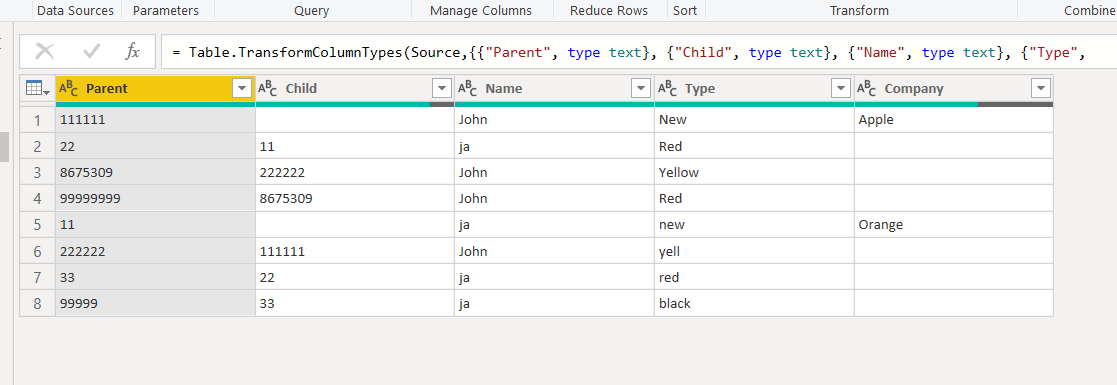 Parent Child Hierarchy In Large Data Set - Microsoft Fabric Community