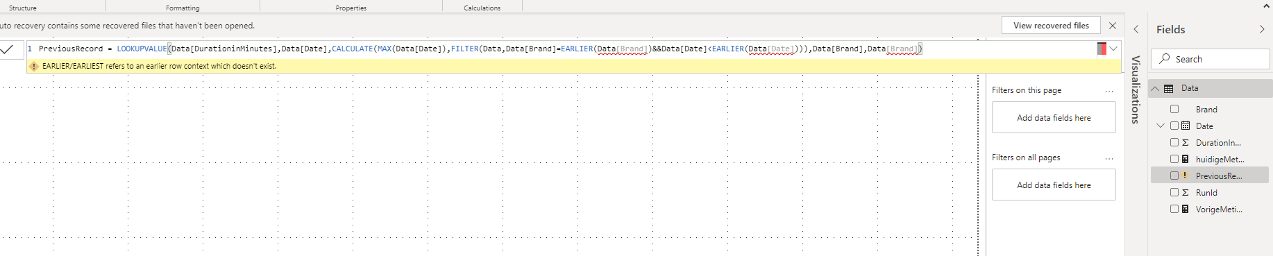 Solved: Previous duration record - Microsoft Fabric Community