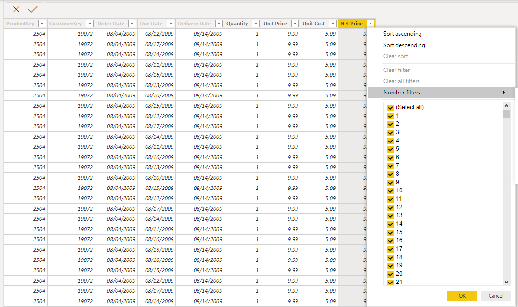 Data type not changing after refreshing queries. - Microsoft Fabric ...