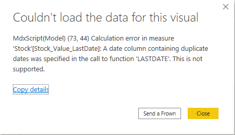Solved: LASTDATE ERROR MDXSCRIPT PLEASE HELP - Microsoft Fabric Community