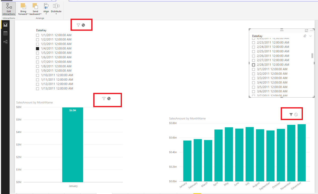 Solved: Two date slicers in one tab - Microsoft Fabric Community