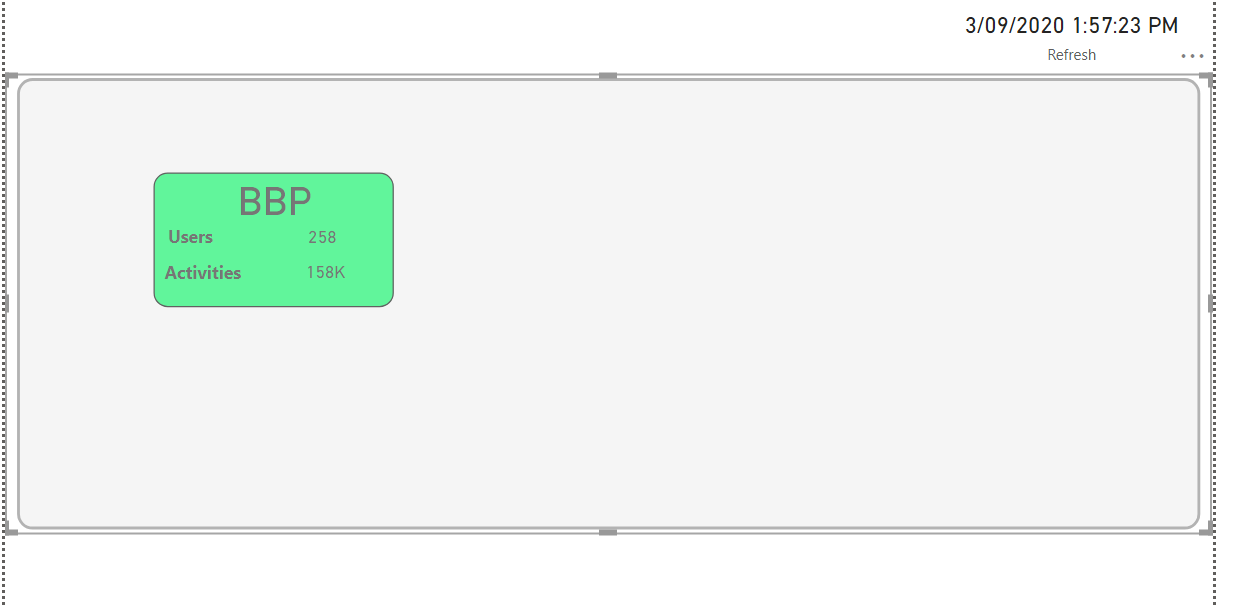 Button depends on data set connection ? - Microsoft Fabric Community