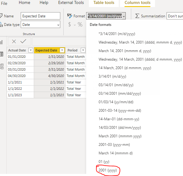 Solved: Combine Date formats in the same Column - Microsoft Fabric ...