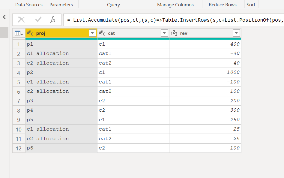 Solved: Add calculated conditional Rows to existing table - Microsoft ...