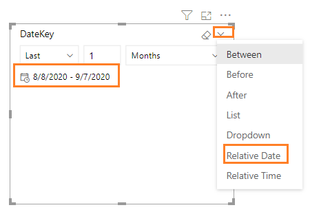 Set the default date in a date slicer visual. - Microsoft Fabric Community
