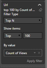 Solved: Top N filter hidden not removed - Microsoft Fabric Community