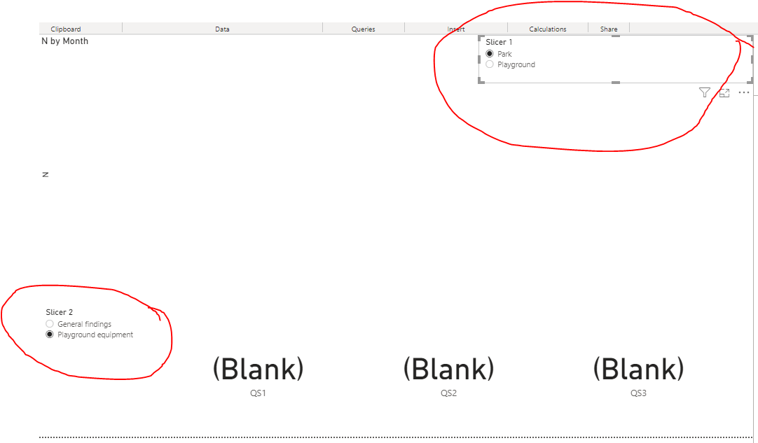 Setting default for single value slicer affected b... - Microsoft ...