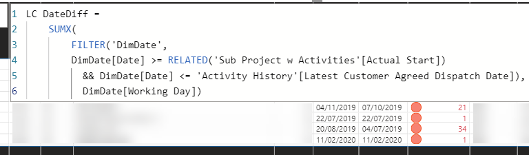 Solved: calculate number of working days between 2 dates - Microsoft ...