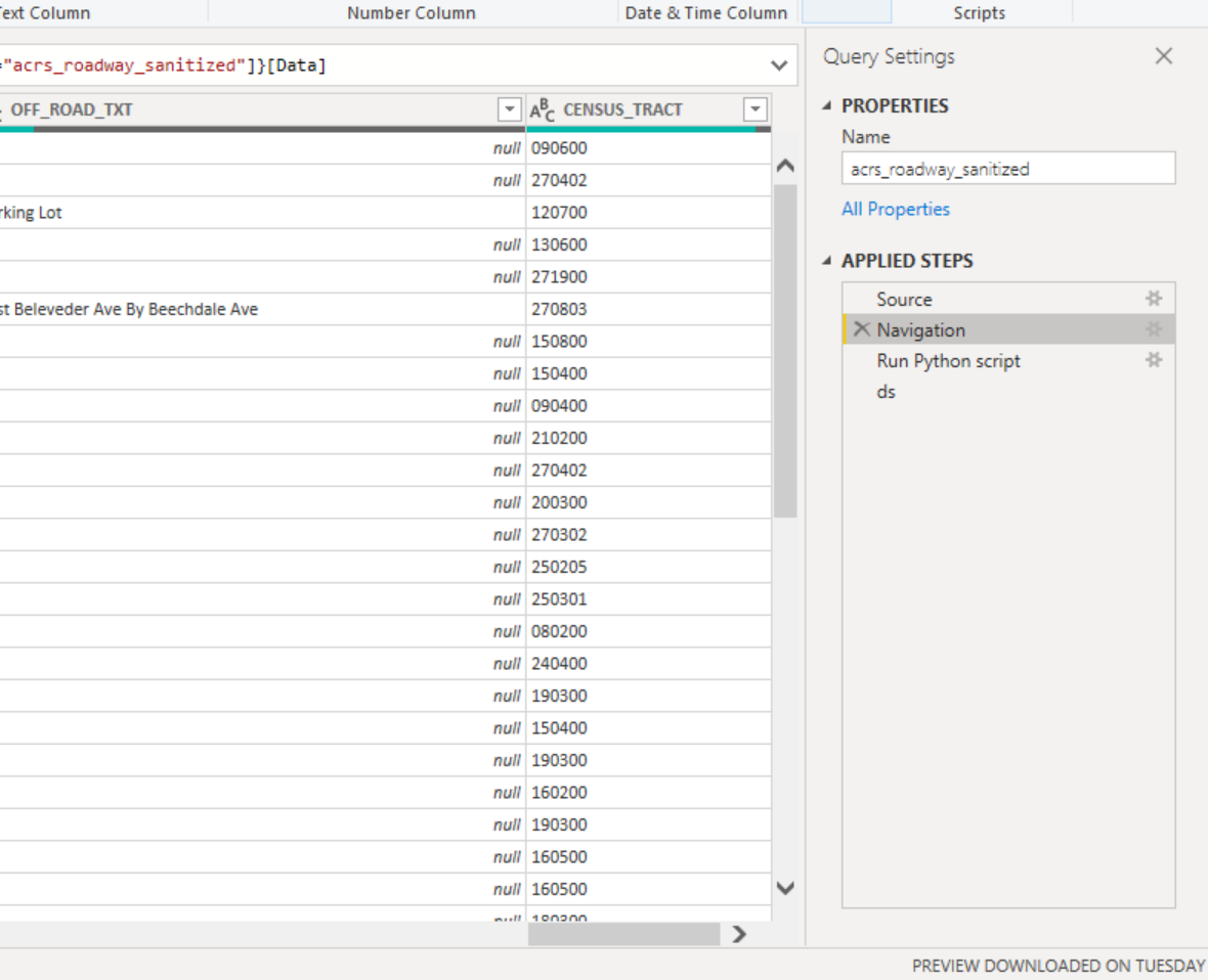 Python step is changing unrelated columns - Microsoft Fabric Community