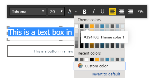 Text color in text boxes no longer follow theme ch... - Microsoft ...