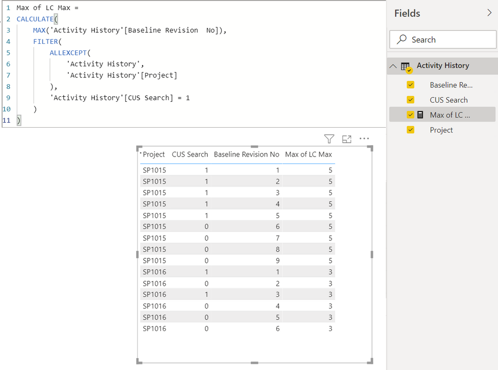 Solved: Max Value within table when condition is met - Microsoft Fabric ...