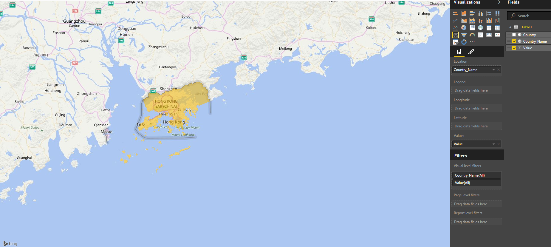 Filled Map - Page 2 - Microsoft Fabric Community