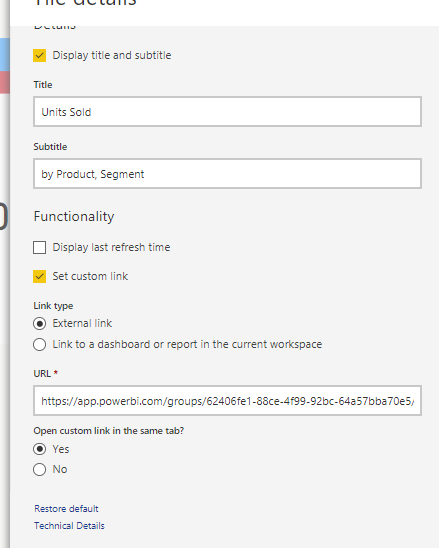 Solved: Page Navigation Action through several Workspaces - Microsoft ...