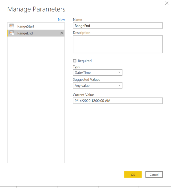Solved: Incremental Refresh Parameters - Microsoft Fabric Community
