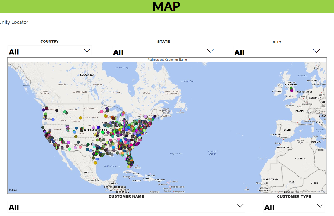 Users Live Location in the Map (For Integrated Pow... - Microsoft ...