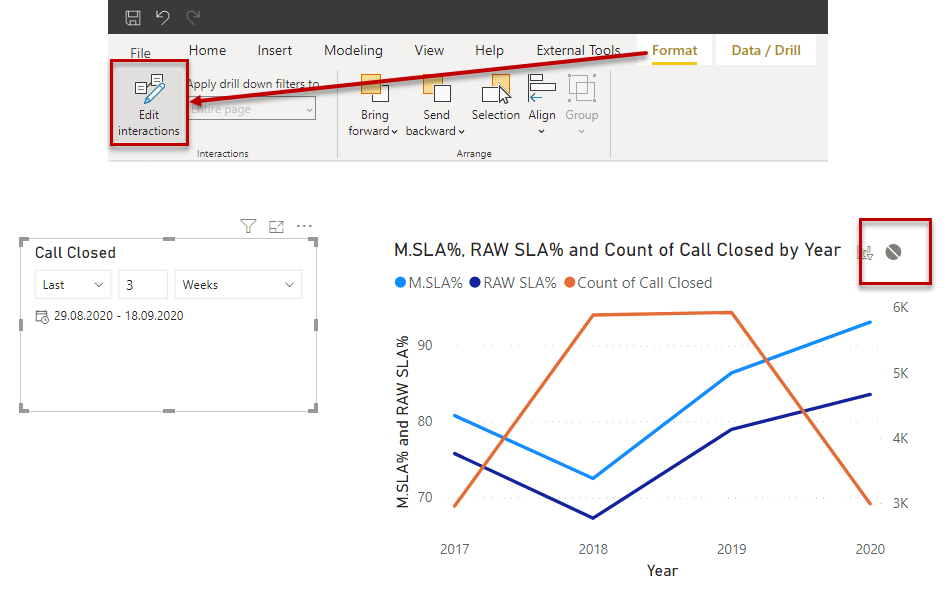 Solved: line graphchange as per slicer - Microsoft Fabric Community