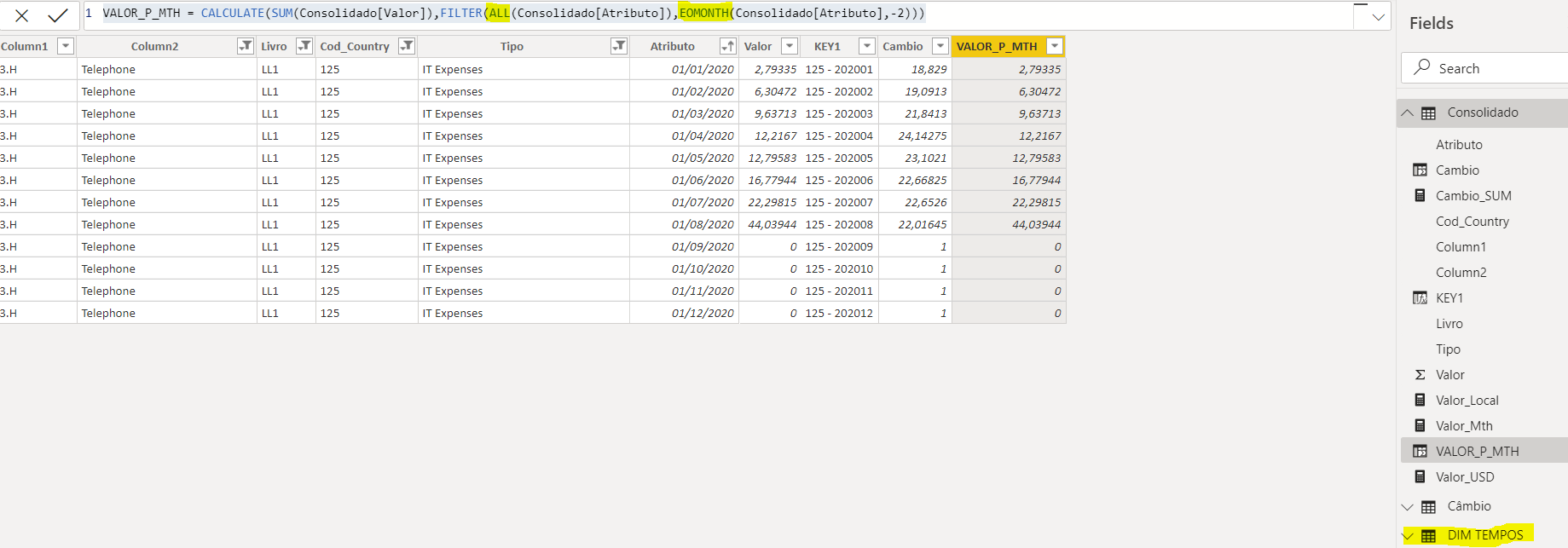 Solved: Calculated COLLUMN Previous Month - Microsoft Fabric Community
