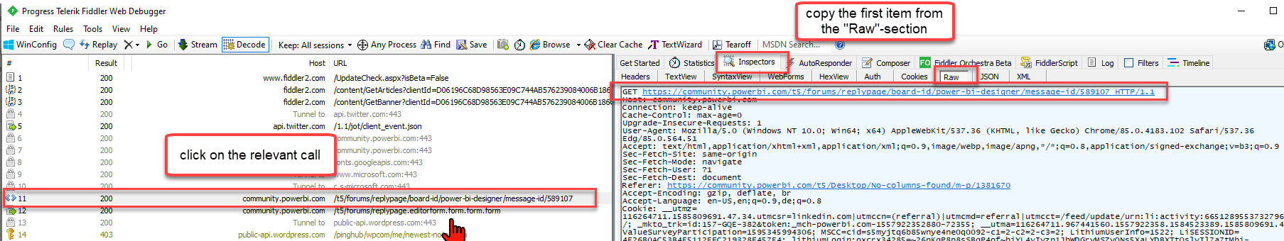 Solved: No columns found - Microsoft Fabric Community