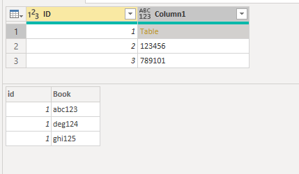 Expand xml file that column has text and table typ... - Microsoft ...