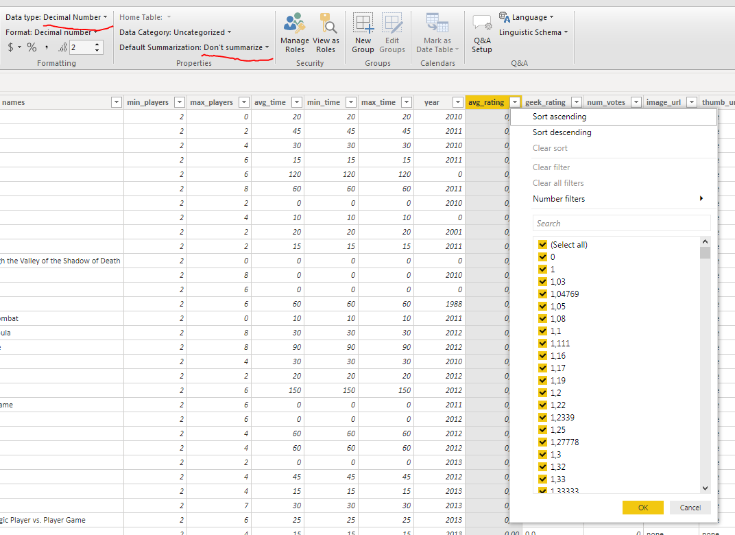 No 'don't summarize' option on barchart value - Microsoft Fabric Community