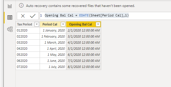 Solved: NEXTMONTH() function issue - Microsoft Fabric Community