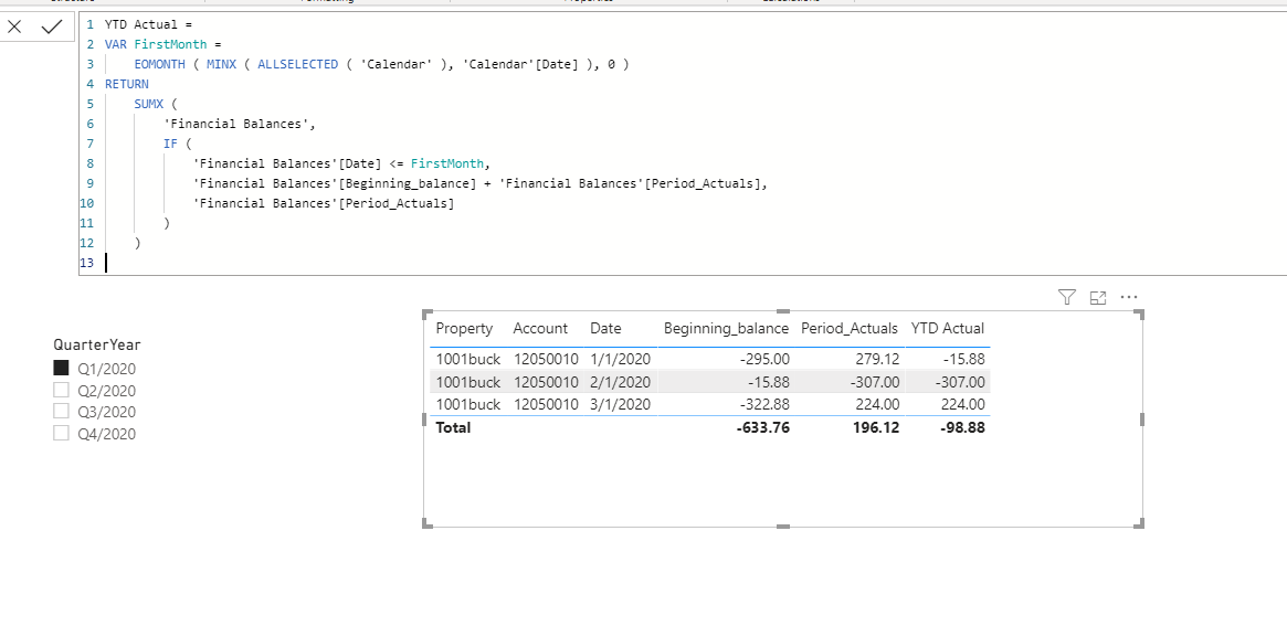 Solved: Help with Dax formula for financial format - Microsoft Fabric ...