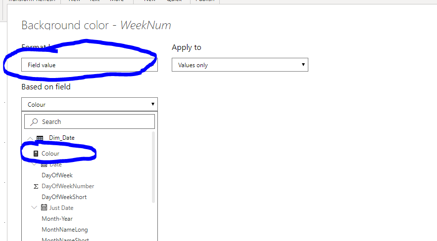 Solved: Matrix background color help - Microsoft Fabric Community