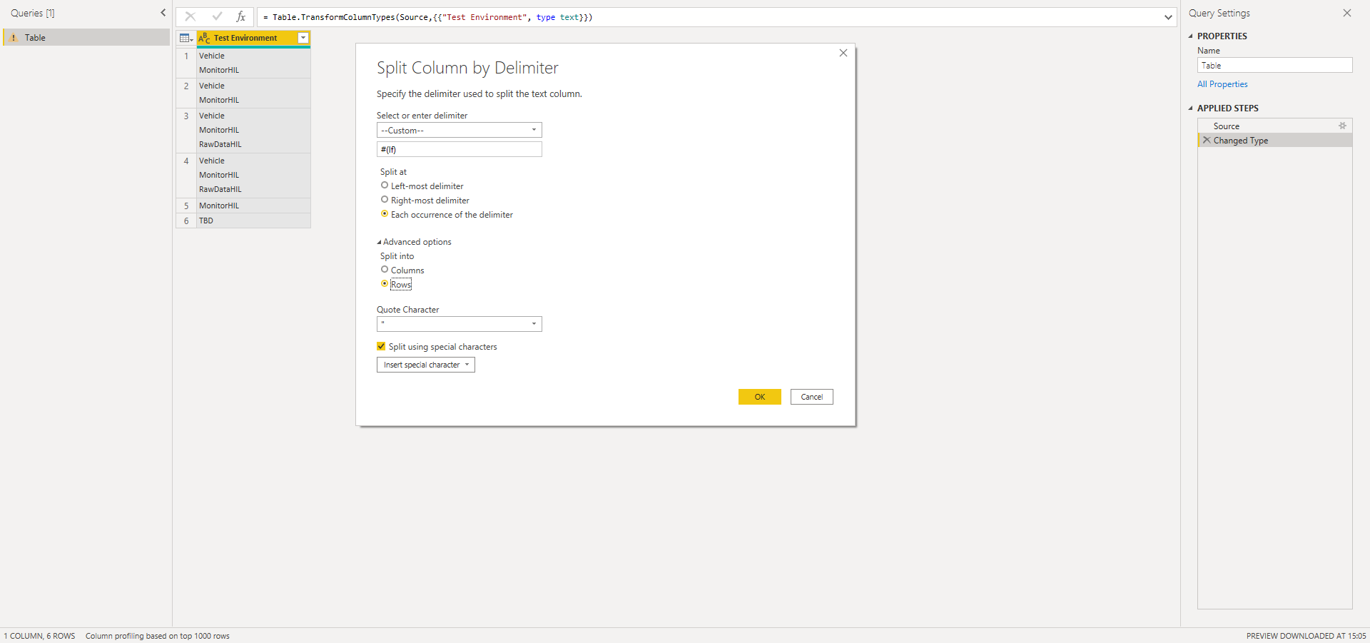 Solved Split Rows Of Table Microsoft Fabric Community