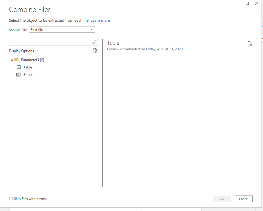 How to insert external data into local table in Po... - Microsoft ...