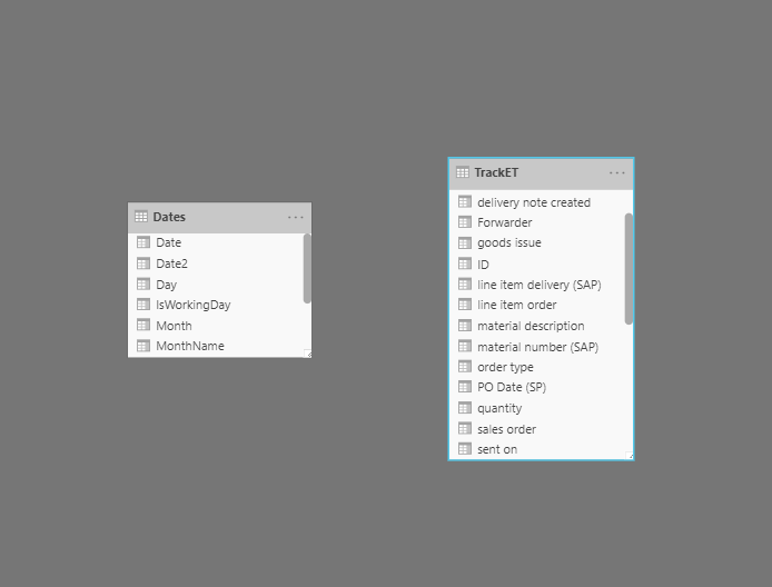 Solved: Date table connection to another table - Microsoft Fabric Community