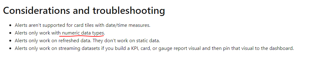 Alerts option not visible - Microsoft Fabric Community