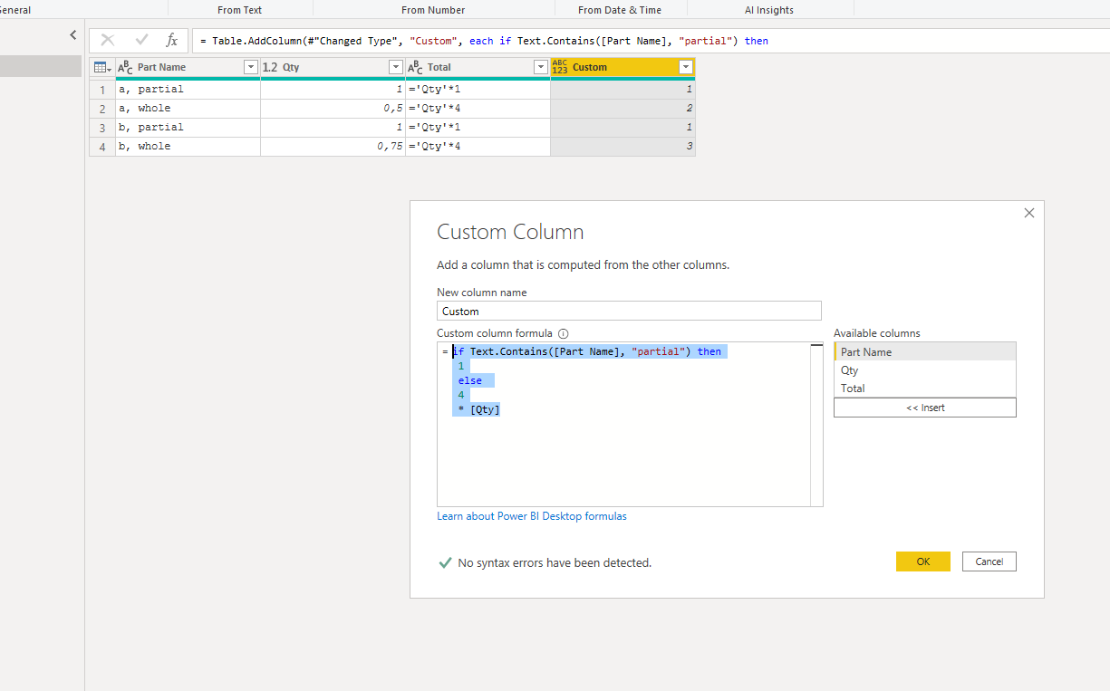Solved: new column that calculates value of a row based on ...