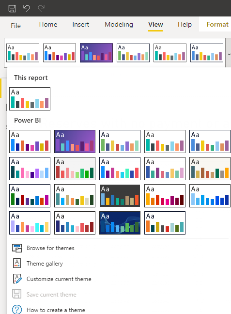 Report theme is changed when published to Service - Microsoft Fabric ...
