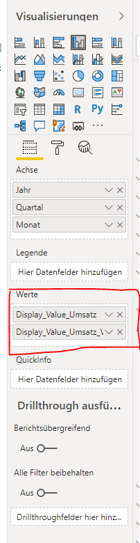 legend when two values in the bar chart - Microsoft Fabric Community