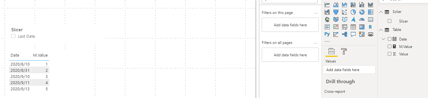 Solved: Select latest date from the table in the slice - Microsoft ...