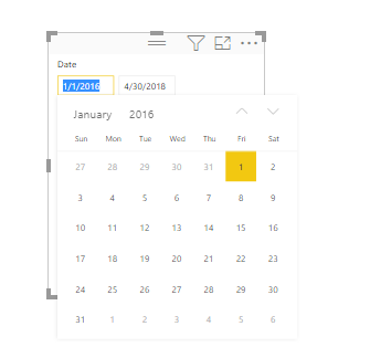 Solved: Custom Page issue with Date filter showing very sm ...