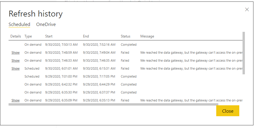 Data Gateway not working properly - Microsoft Fabric Community