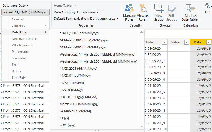 Solved: Date Formatting - Data Tab - Microsoft Fabric Community