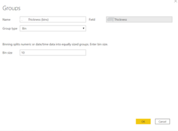 group with bins - Microsoft Fabric Community
