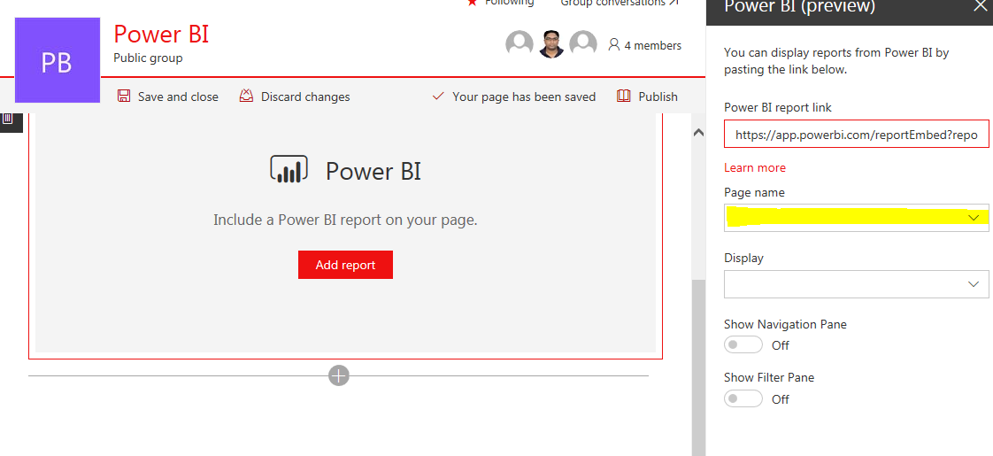 Power Bi Preview - Page name is not showing - Microsoft Fabric Community