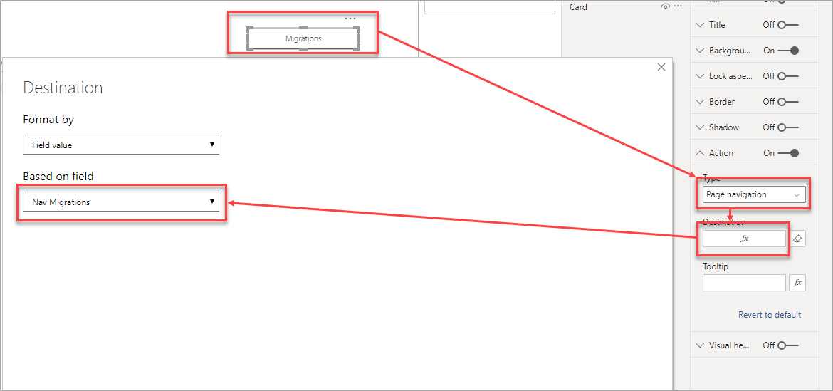Solved: Button behaviour - Page navigation - Microsoft Fabric Community