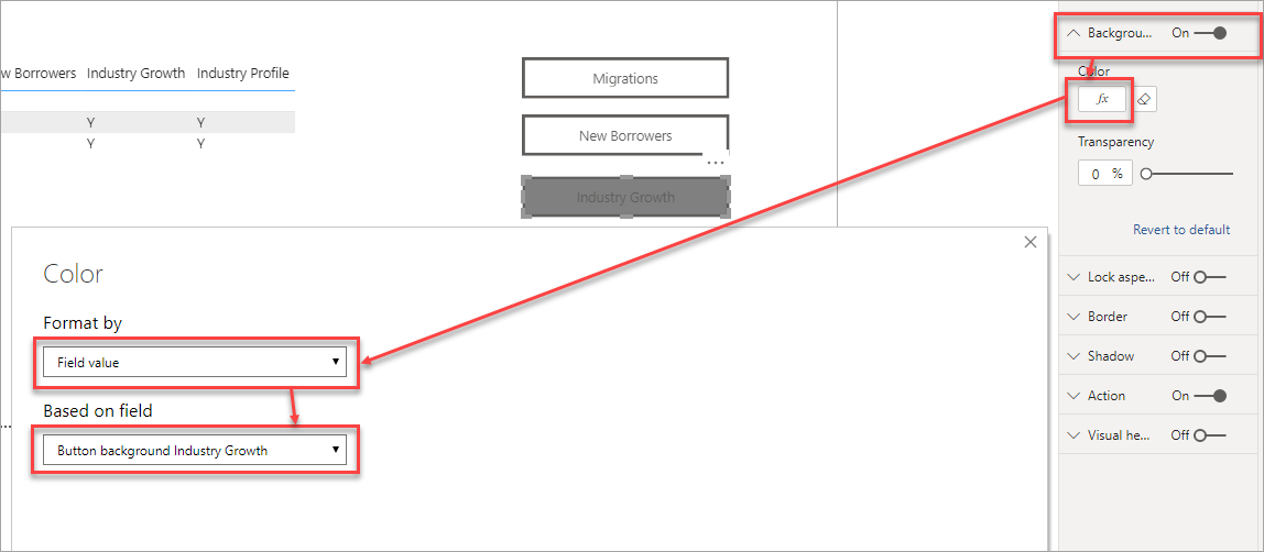 Solved: Button behaviour - Page navigation - Microsoft Fabric Community
