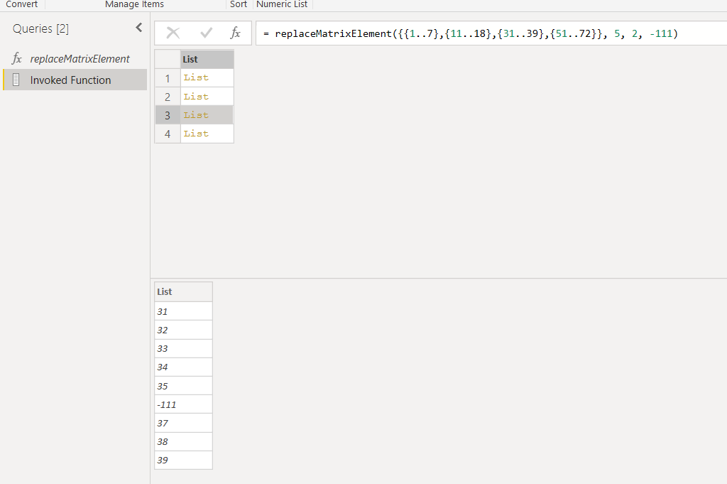 Solved: Changing the value in a list - Microsoft Fabric Community
