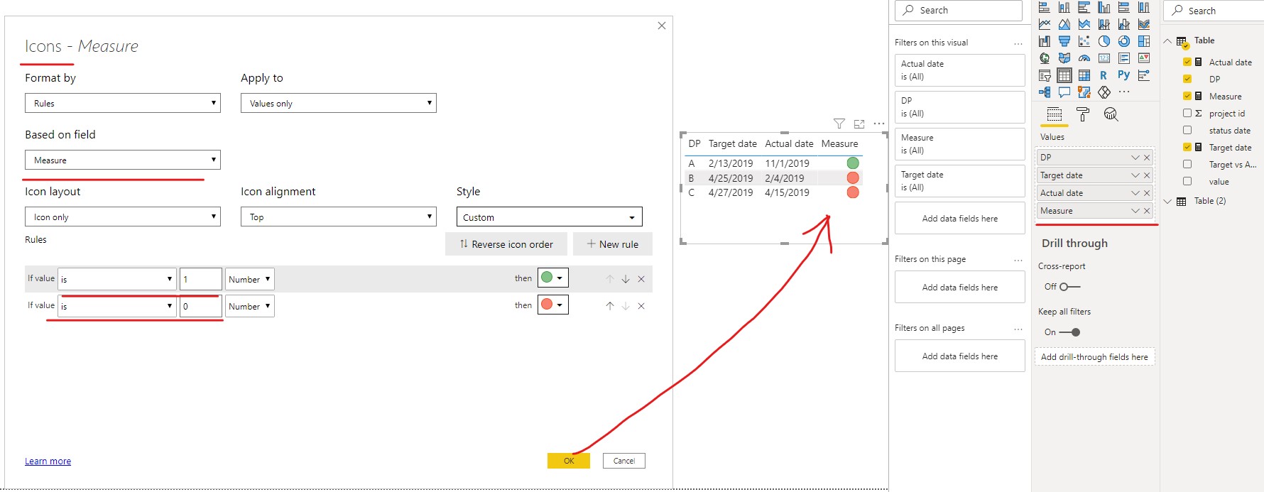Solved: If Value is Less than another value - Microsoft Fabric Community